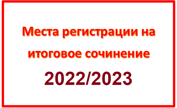 Места проведения ИС 2022/2023